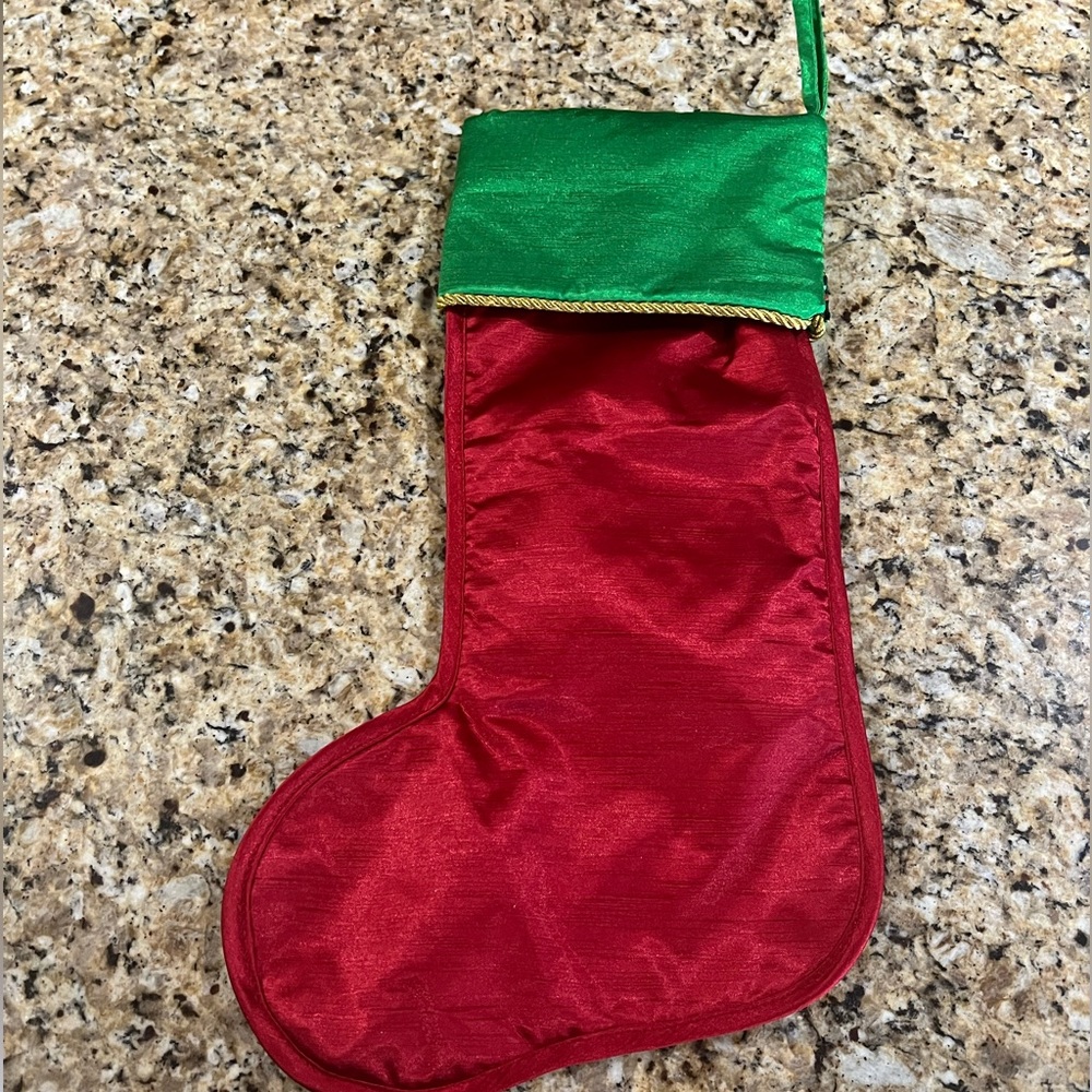 Festive Red and Green Christmas Stocking Set - Picture 4 of 11